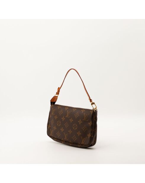 Pochette Accessoire marron - Très bon état général - 22x13x3cm