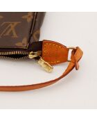 Pochette Accessoire marron - Très bon état général - 22x13x3cm