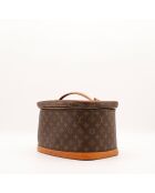 Sac Vanity Nice marron - État correct - 30.5x20.3x17.8cm