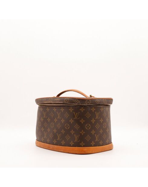 Sac Vanity Nice marron - État correct - 30.5x20.3x17.8cm
