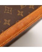 Sac Vanity Nice marron - État correct - 30.5x20.3x17.8cm