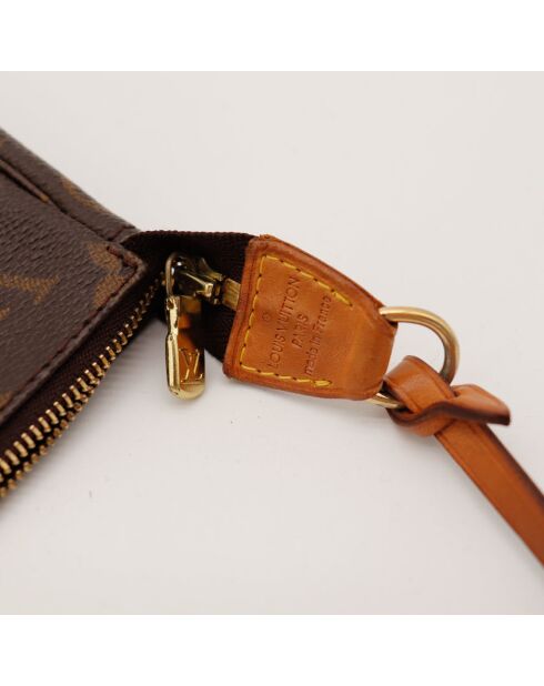Pochette Accessoire marron - Très bon état général - 22x13x3cm