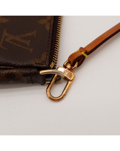 Pochette Accessoire marron - Très bon état général - 22x13x3cm