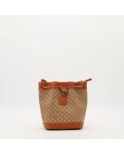 Beige Macadam Mini Bucket Bag - Zeer goede staat - 18x20cm