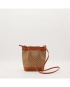 Beige Macadam Mini Bucket Bag - Zeer goede staat - 18x20cm