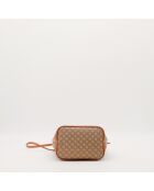 Beige Macadam Mini Bucket Bag - Zeer goede staat - 18x20cm