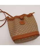 Beige Macadam Mini Bucket Bag - Zeer goede staat - 18x20cm