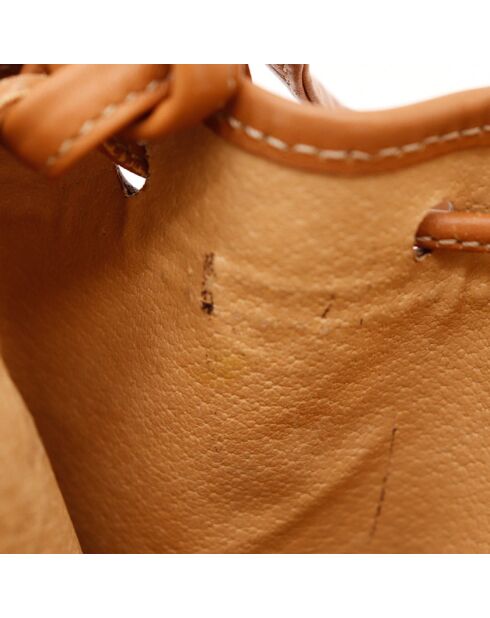 Beige Macadam Mini Bucket Bag - Zeer goede staat - 18x20cm