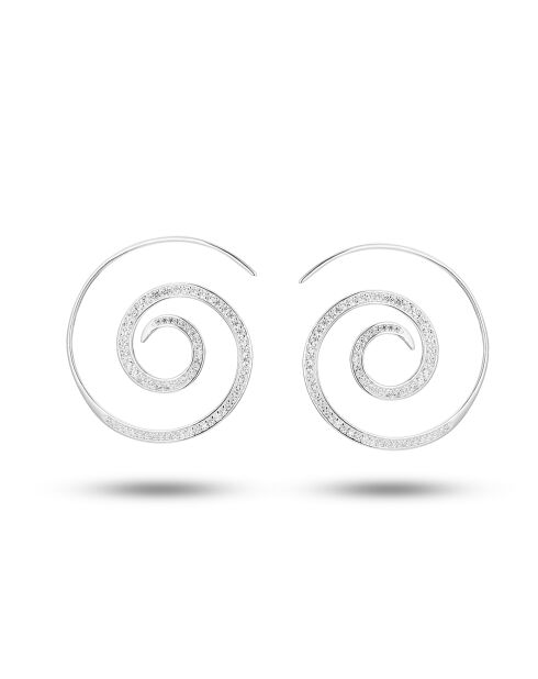 Boucles d'oreilles en argent 925 plaqué rhodium