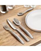 Set posate Wallis Icy in argento - 24 pezzi