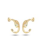 Boucles d'oreilles en argent 925 plaqué or 18 carats