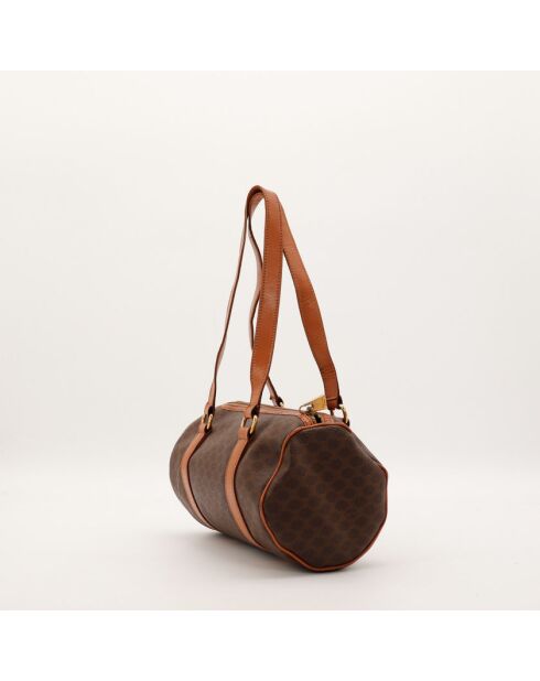 Sac Papillon Macadam marron - Bon état général - 26x14x14cm