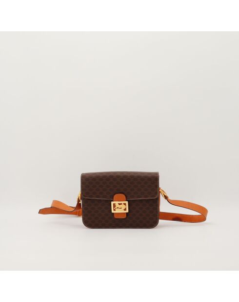 Bruine Macadam Triomphe tas - Zeer goede staat - 22x15x6cm