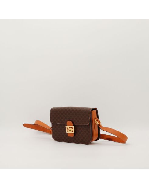 Bruine Macadam Triomphe tas - Zeer goede staat - 22x15x6cm