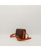 Bruine Macadam Triomphe tas - Zeer goede staat - 22x15x6cm