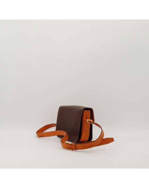 Bruine Macadam Triomphe tas - Zeer goede staat - 22x15x6cm