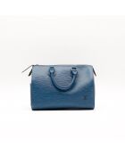 Bolso Speedy 25 Épi azul - Muy buen estado - 25x19x15cm