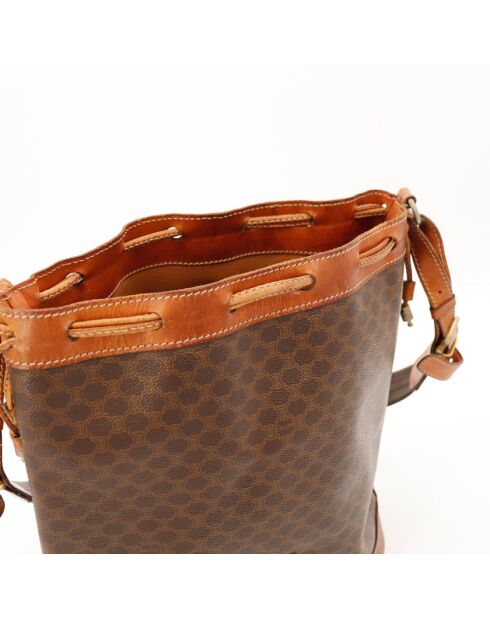 Sac Seau Macadam marron - Très bon état général - 20x27x14cm