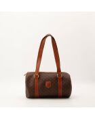 Bruine Macadam vlindertas - Goede conditie - 26x14x14cm