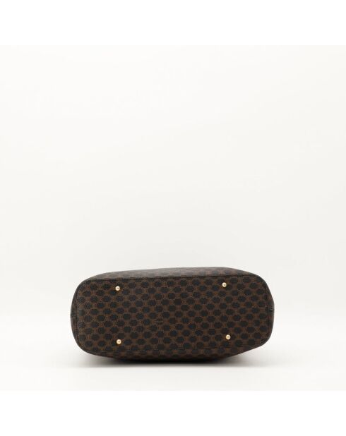 Bruine Macadam Hobo tas - Zeer goede staat - 39x33x13cm