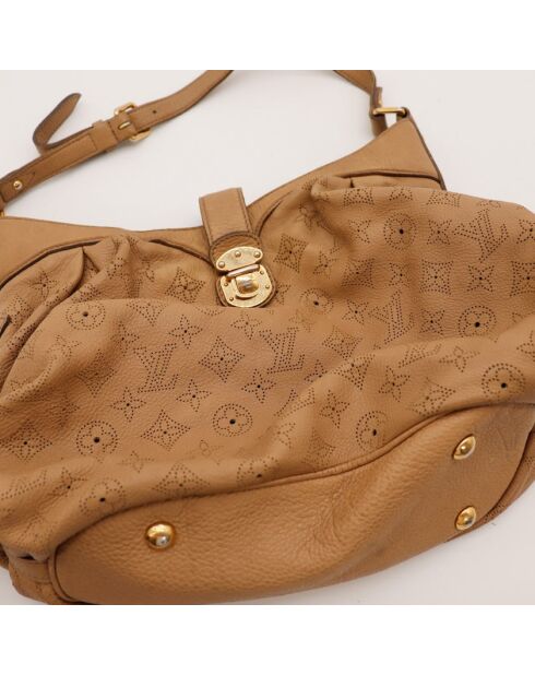 Borsa Mahina beige cammello - Buone condizioni - 32x27x18cm