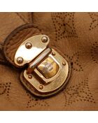 Borsa Mahina beige cammello - Buone condizioni - 32x27x18cm