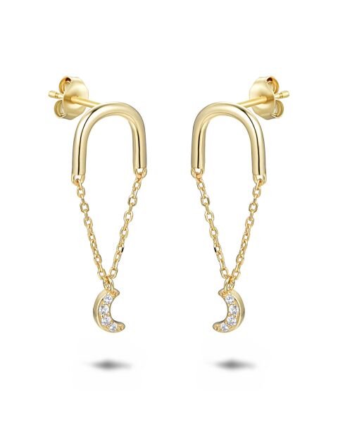 Boucles d'oreilles individuelle en argent 925 blanc