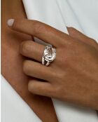 Gerhodineerde ring van 925 zilver