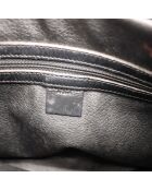 Sac Hobo Macadam marron/noir - Très bon état général - 24x25x9.5cm
