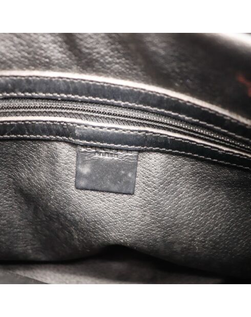 Sac Hobo Macadam marron/noir - Très bon état général - 24x25x9.5cm
