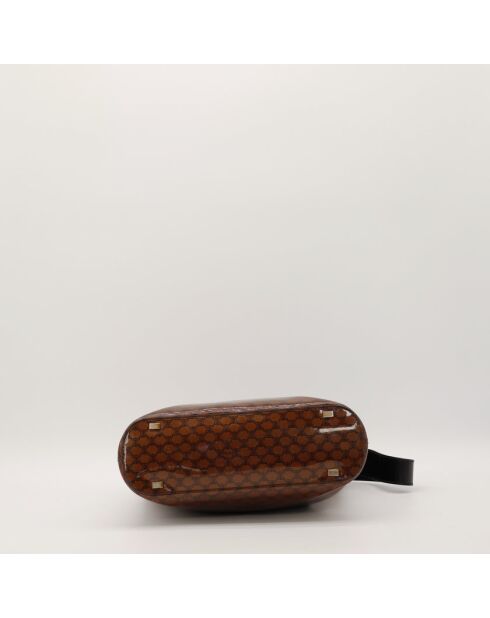 Bruine Macadam Hobo tas - Zeer goede staat - 28x27x9cm
