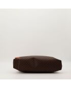 Borsa in macadam marrone - Ottime condizioni - 32x39x10cm