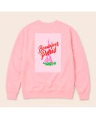 Roze sweatshirt van katoen uit de Eiffeltoren