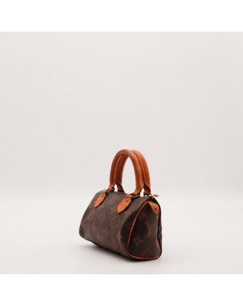Sac Speedy Nano marron - Bon état général - 16x10x7.5cm