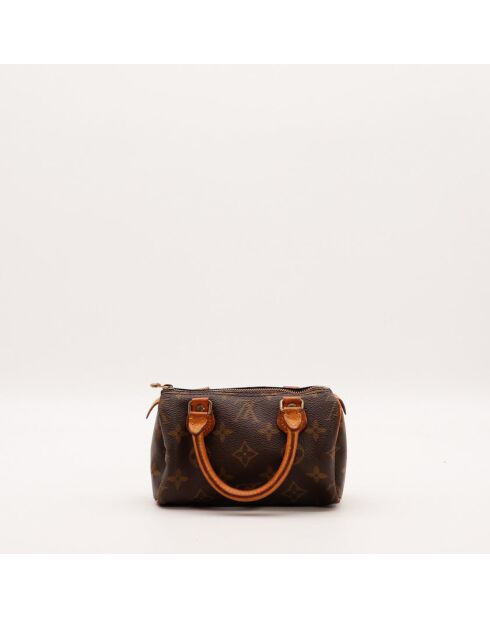 Sac Speedy Nano marron - Bon état général - 16x10x7.5cm