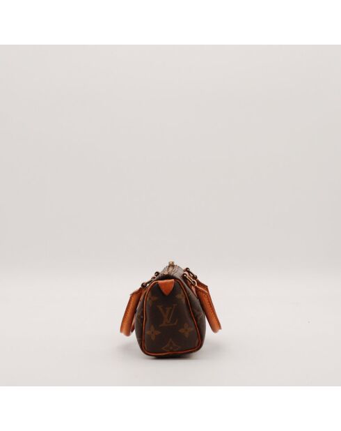 Sac Speedy Nano marron - Bon état général - 16x10x7.5cm