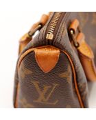 Sac Speedy Nano marron - Bon état général - 16x10x7.5cm