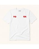 T-shirt van wit katoen Yo Ga