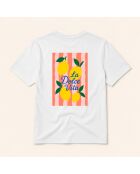 T-shirt en coton Dolce vita blanc