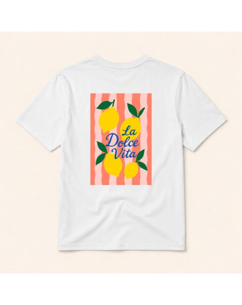 T-shirt en coton Dolce vita blanc