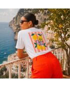 T-shirt en coton Dolce vita blanc