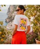 T-shirt en coton Dolce vita blanc