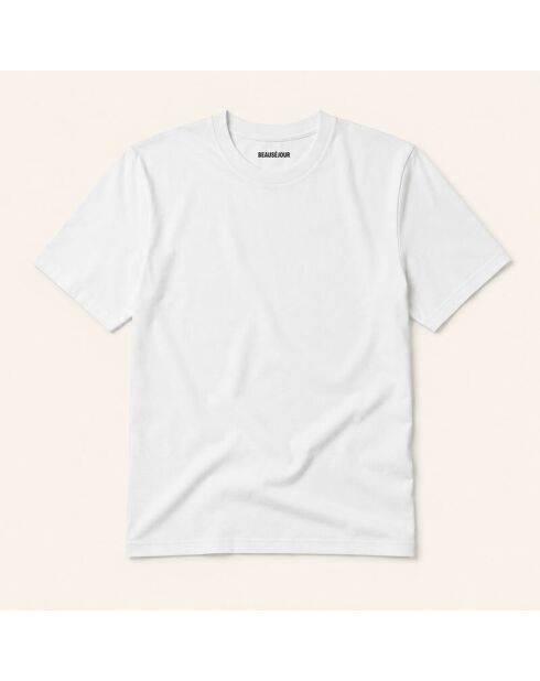 Weißes Baumwoll-T-Shirt Lisbon