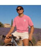 T-shirt in cotone con firma Boxy Canyon