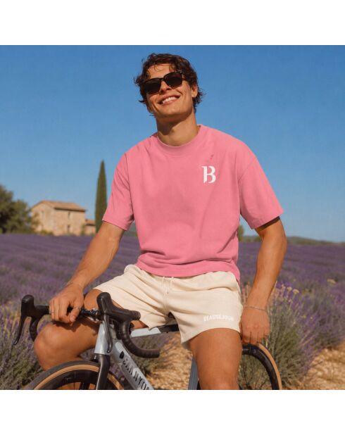 Camiseta de algodón Canyon exclusiva de Boxy Canyon