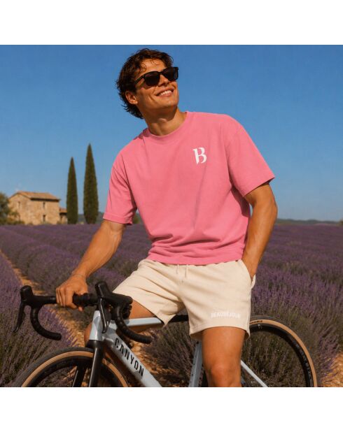 Camiseta de algodón Canyon exclusiva de Boxy Canyon