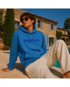 Felpa Blue Beach Club in cotone
