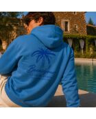 Felpa Blue Beach Club in cotone
