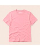 Rosafarbenes Baumwoll-T-Shirt Eiffelturm