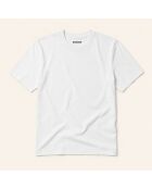 T-shirt van alleen wit katoen van Good Vibes